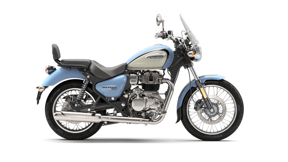 Meteor 350 Aurora Blue