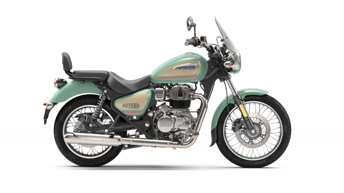 Meteor 350 Aurora Green