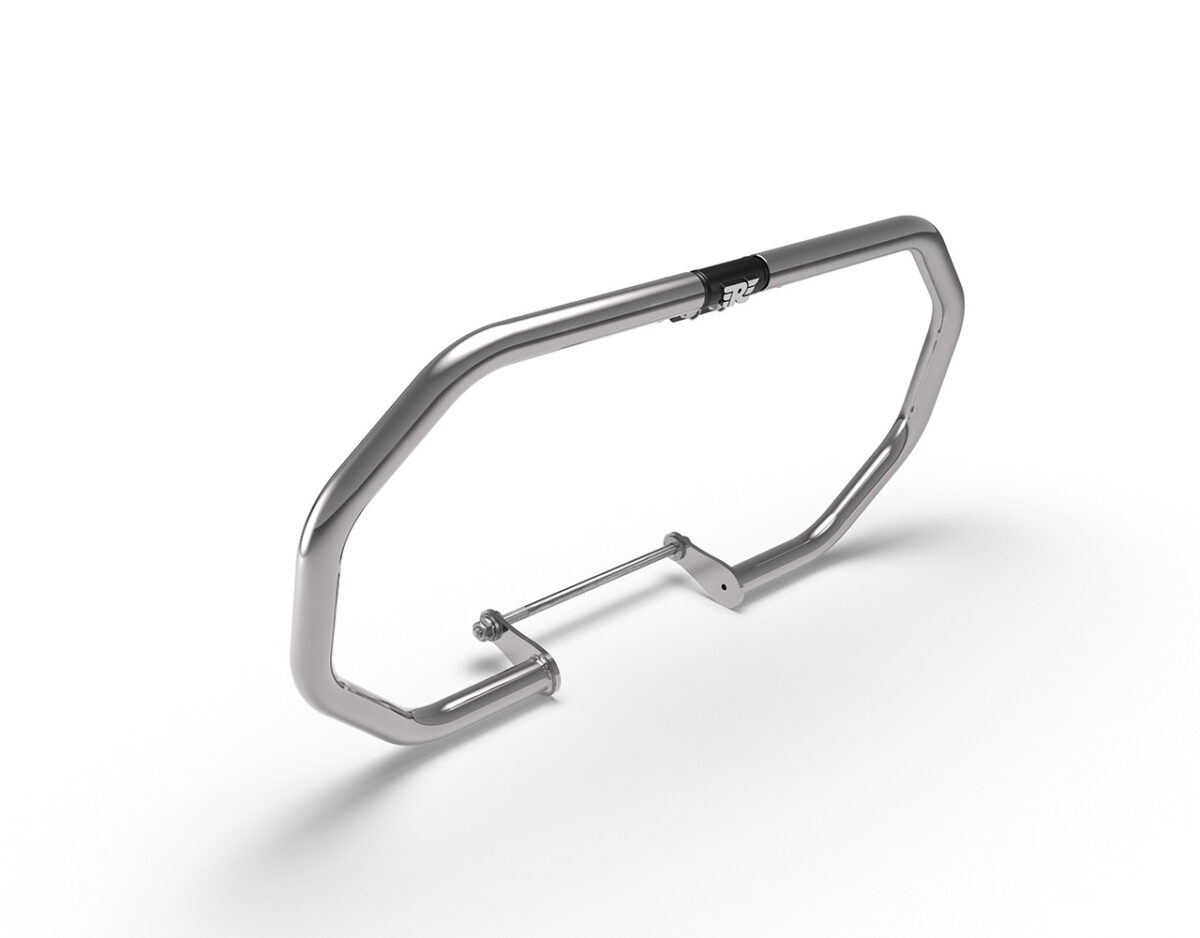 DEFENSAS DE MOTOR OCTAGONALES ACERO INOX. BULLET/CLASSIC/METEOR 350