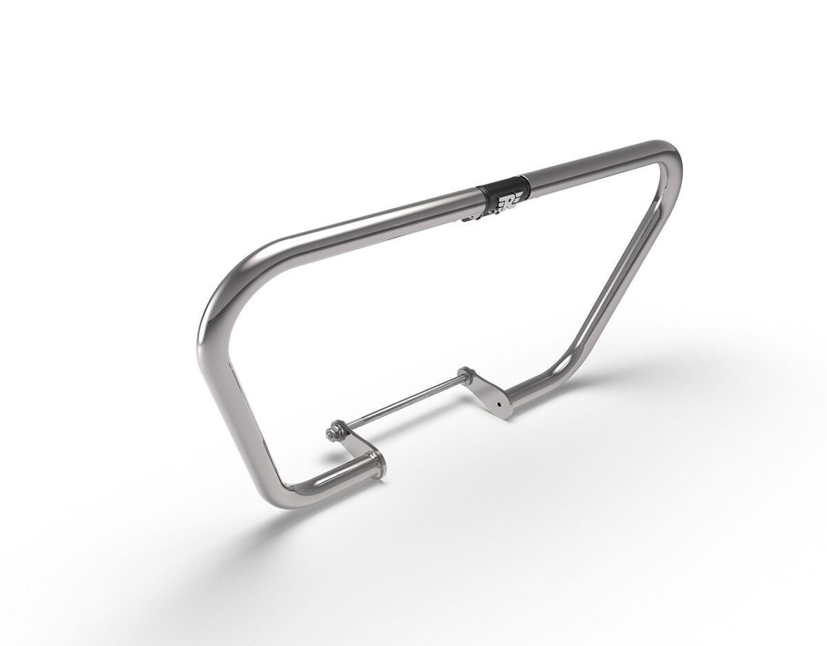DEFENSAS DE MOTOR TRAPEZOIDALES ACERO INOX. BULLET/CLASSIC/METEOR 350