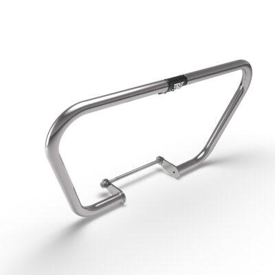 DEFENSAS DE MOTOR TRAPEZOIDALES ACERO INOX. BULLET/CLASSIC/METEOR 350